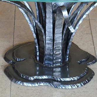 Table basse ovale modele algues