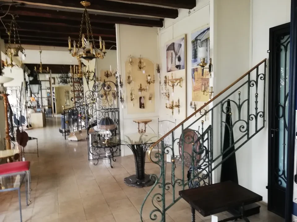 Le show-room de l'atelier