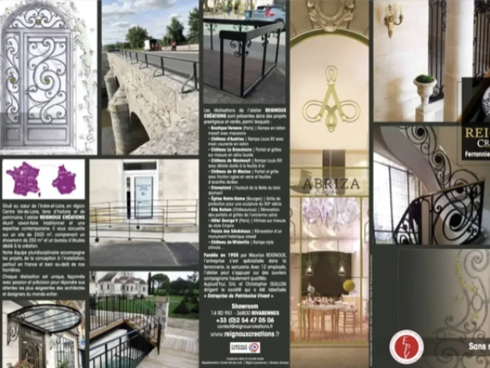 Couverture du catalogue Plaquette ferronnier